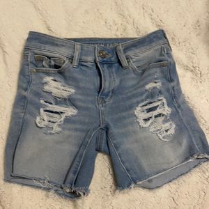 American eagle jean shorts